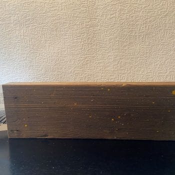 Green Bay Stadium 16" Board with Paint Splatter 3