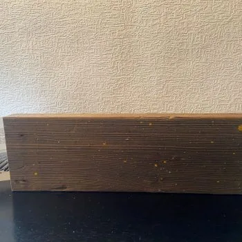 Green Bay Stadium 16" Board with Paint Splatter 3