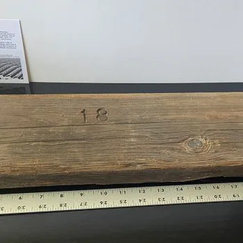 Green Bay Stadium 24" Board with Number 18