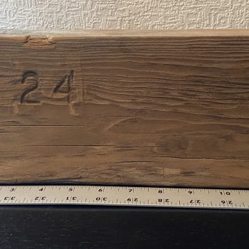 Green Bay Stadium 16" Board with Number 24